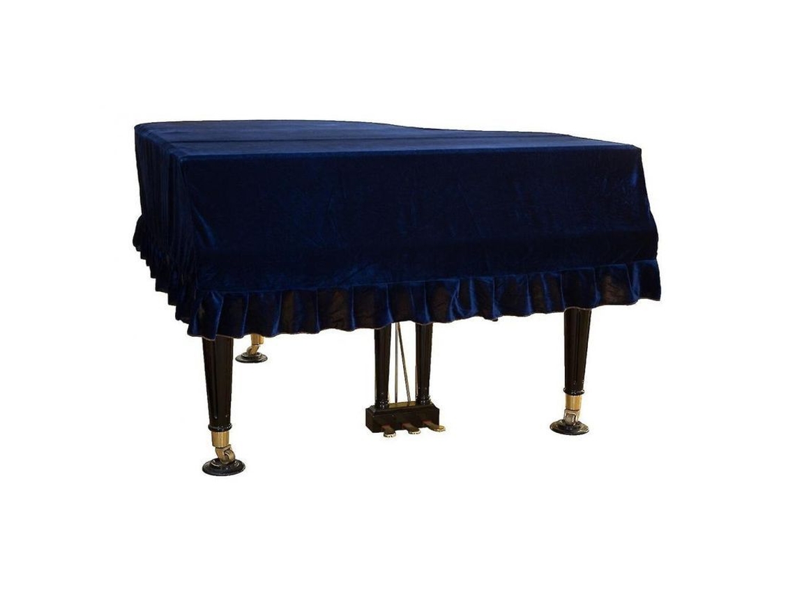 Rebe-funda Protectora De Polvo Para Piano De Cola Hecha De Material Suave Y Duradero Xbn 150160 Azul