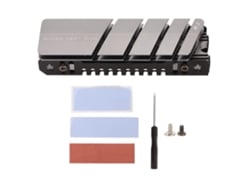 Radiador M.2 Para Ssd Nvme 2280 Con Rápida Disipación De Calor Y 3 Almohadillas Térmicas De Aleación De Aluminio.