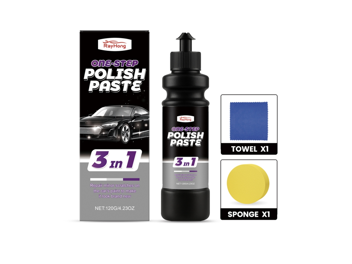 Crema para el cuidado de la pintura del coche