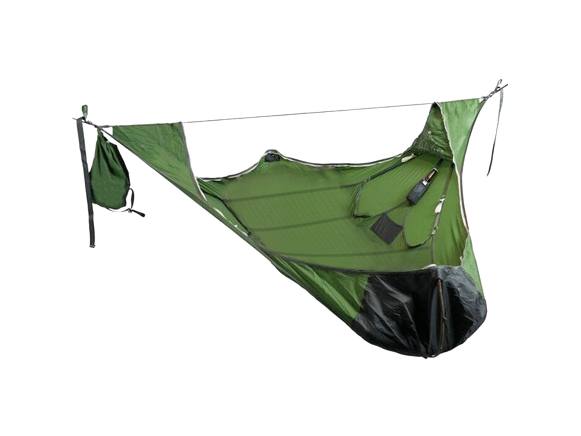 Hama De Acampamento Com Cama, Balanço De Acampamento Familiar, Rede Resistente A Rasgões E Mosquitos, Saco De Dormir.