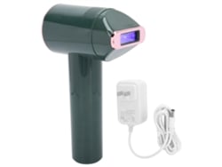 Aparelho portátil de depilação a laser IPL para mulheres, modelo 2026, na cor verde, para remoção permanente de pelos, com plugue americano de 100-240V.