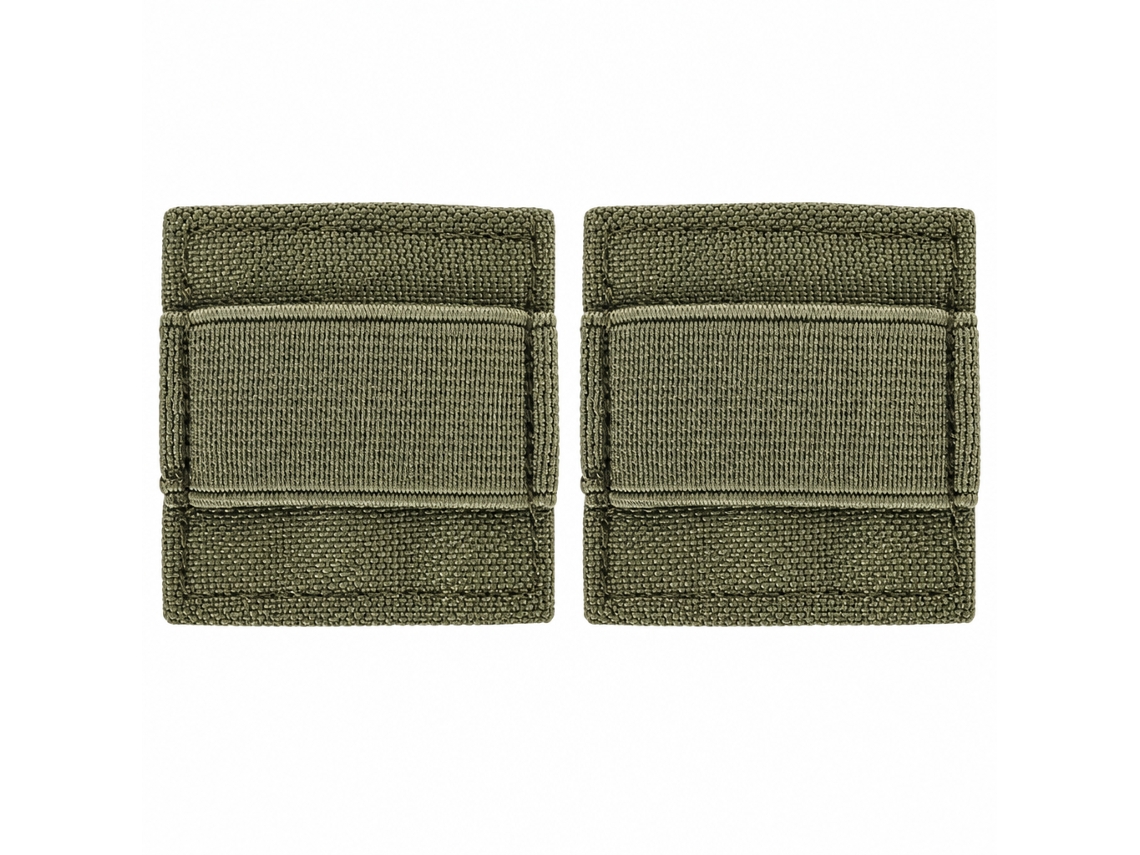 Brida Polski Nylon Verde Militar 5x5 Cm 2 Uds Ligera Autoadherente Para Organizar Cables De Auriculares Y Radio Walkie