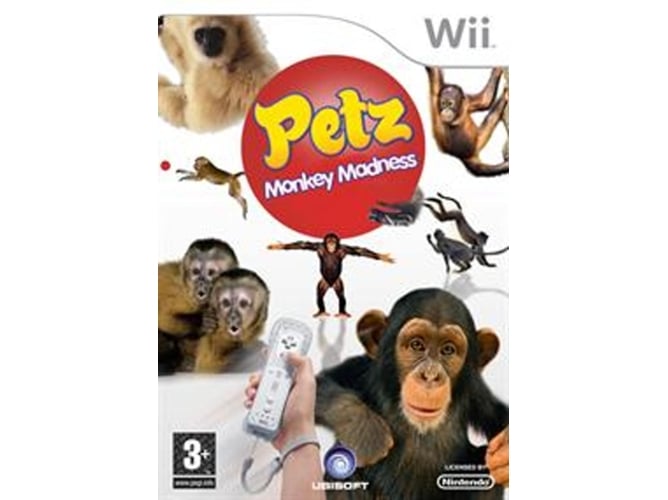 Juego Wii Animalz Monkey Area