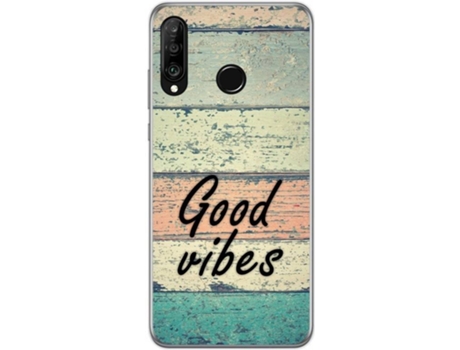 Carcasa Huawei P30 Lite TUMUNDOSMARTPHONE Madera 01 Multicolor