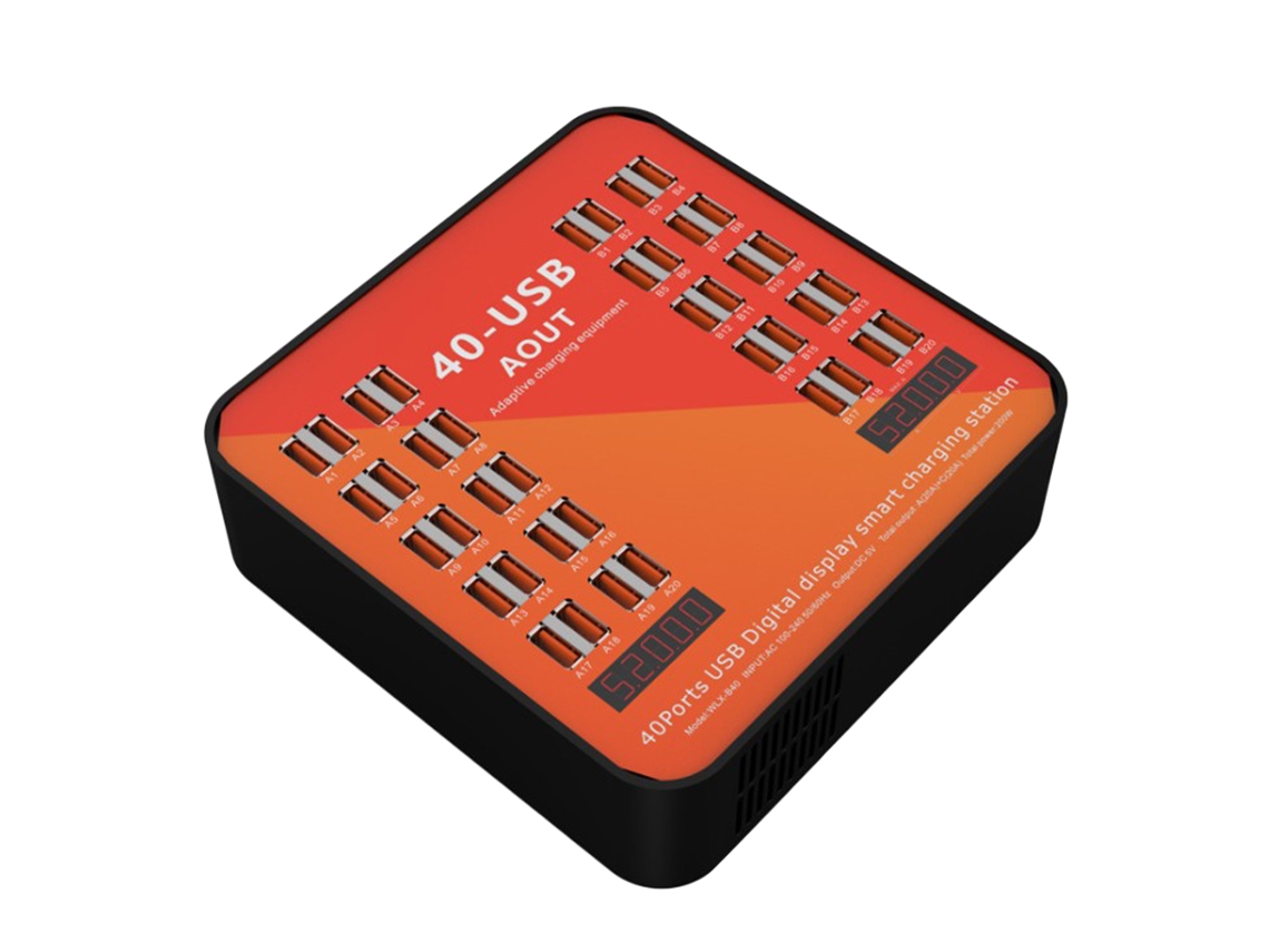 Cargador Usb (salida Multipuerto, Compatible Con Enchufe Europeo)
