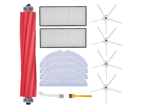Kit de peças de reposição de 13 peças para aspirador de robô xiaomi roborock s7, um