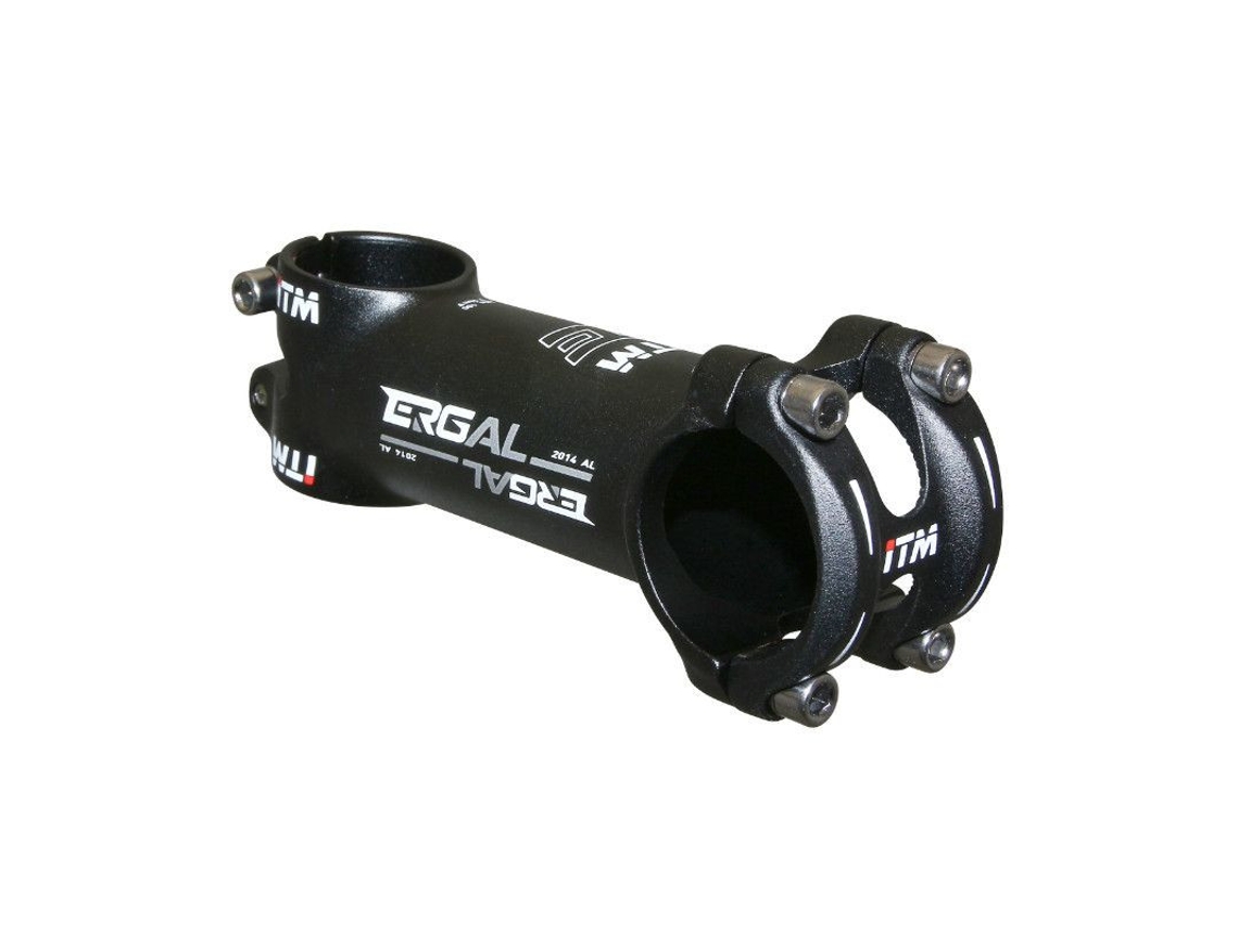 Potencia reversible para bicicletas de carretera y de montaña ITM Ergal 6° x 134 g