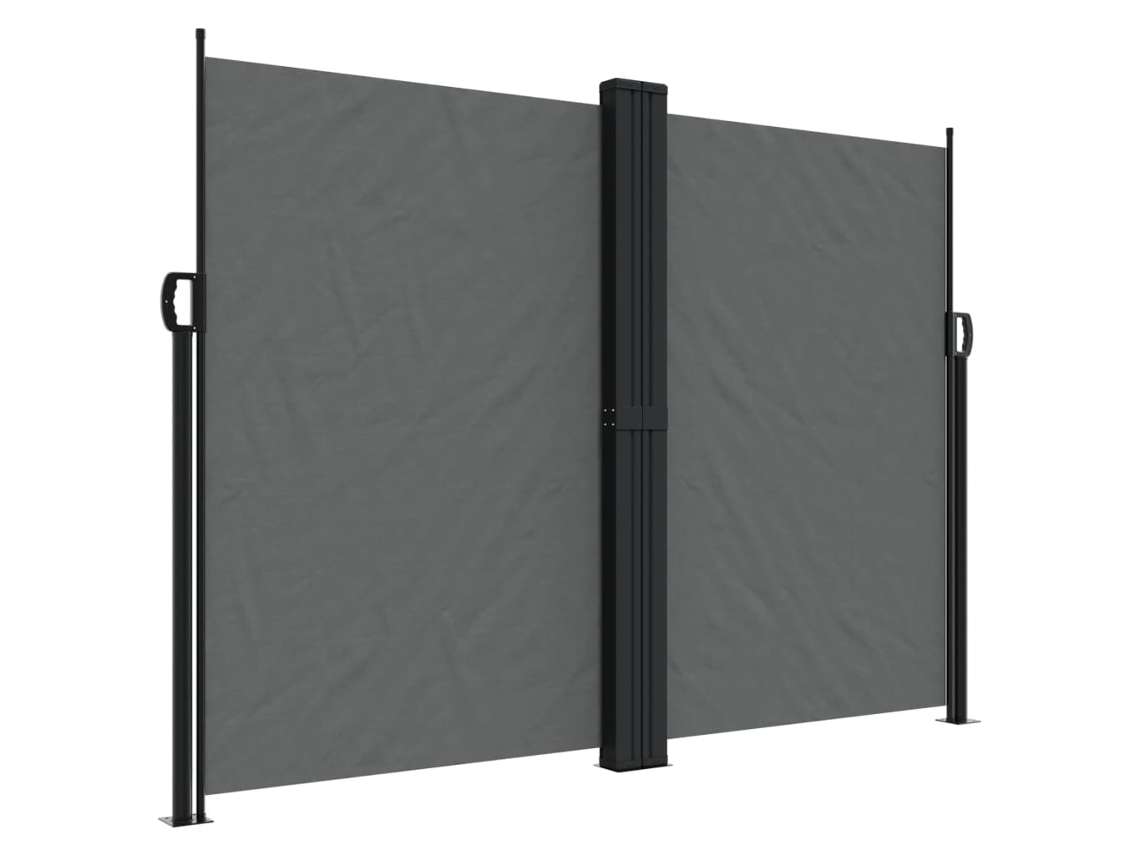Maison Exclusive - Toldo Lateral Retráctil Gris Antracita 180x600 Cm