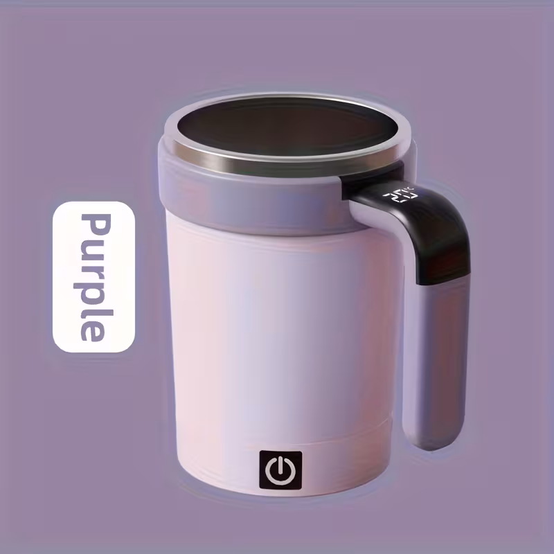 Taza Con Agitador Automático Usb (con Agitador Magnético) - Taza De Viaje Eléctrica Con Agitador Automático, Apta Para Café