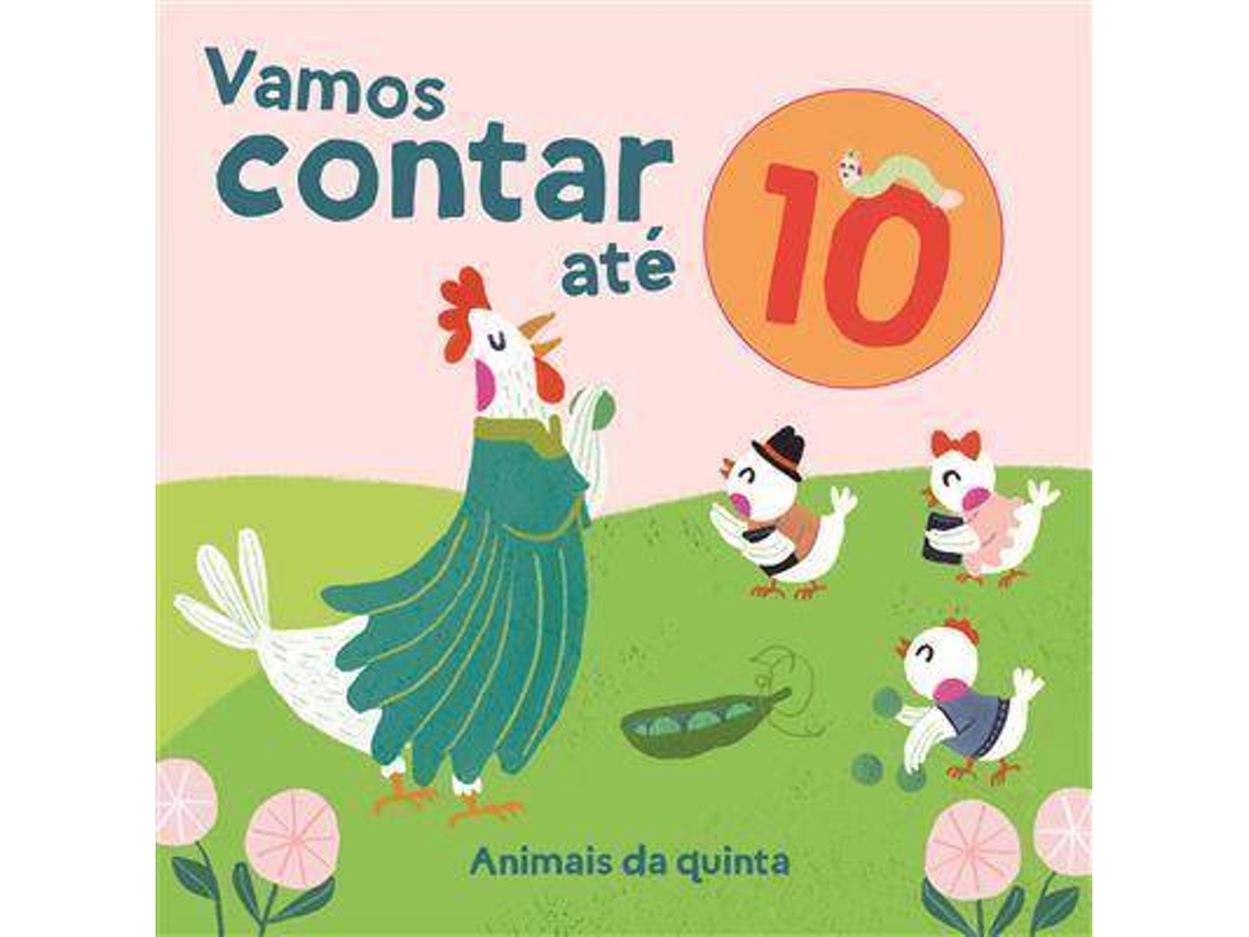 Libro Vamos Contar até 10 - Animais da Quinta