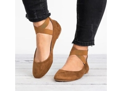 2026-zapatos De Baile Ballet Para Mujer Con Correa Cruzada En Tobillo Y Suela Plana