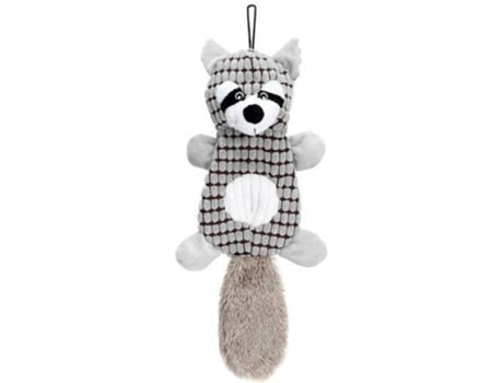 Peluche para Perros FREEDOG Mapache Con Sonido (Gris - 45 cm)
