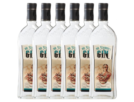 Gin PEQUEÑOS PRODUCTORES Mr. Stacher's Gin (0.7 L - 6 unidades)
