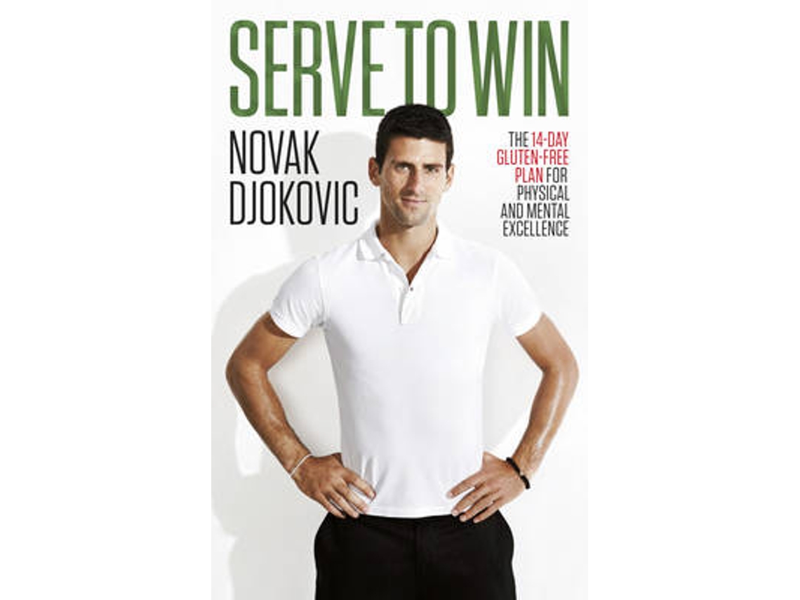 Libro Serve To Win de Novak Djokovic (Inglés)