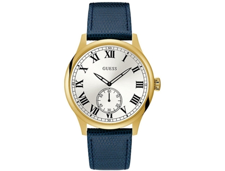 Reloj GUESS Hombre (Piel - Azul)