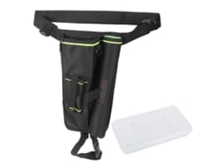 2026rebe-bolsa De Pierna Multifuncional Al Aire Libre, Bolsa Lumbar, Bolso De Muslo, Funda Para Cañas De Pescar (negro)