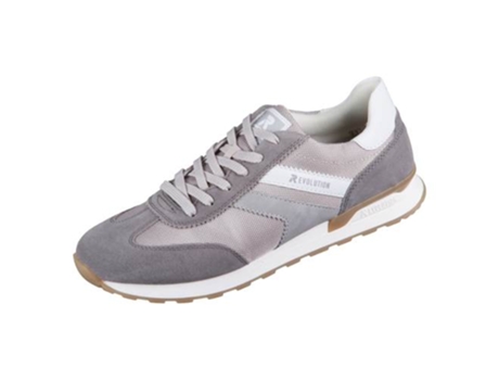 Zapatos de Hombre RIEKER Piel Gris (45)