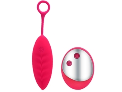 Vibrador de huevo con control remoto y 10 modos de vibración para mujer (rojo rosa) YIZHOOD
