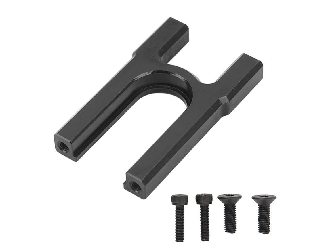Soporte De Diferencial Central Rc, Aleación De Aluminio Ligero, Para Coches Rc Arrma 1/7 1/8 Negro