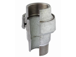 F341 Union M-h.a.con. 1 Galvanizado