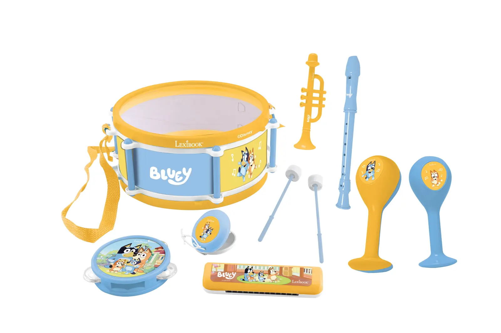 Bluey Musikset 7-teilig