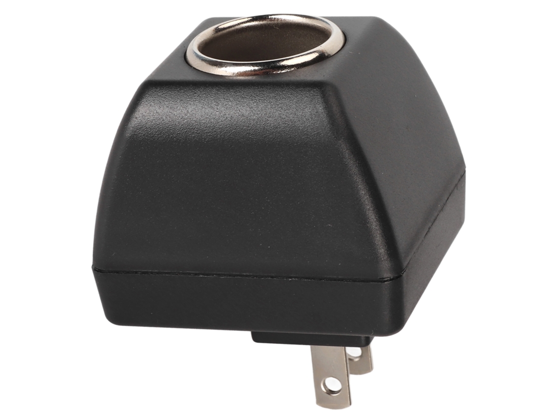 Adaptador De Corriente/convertidor De Enchufe Para Encendedor De Cigarrillos De 100-240 V Ca A 12 V Cc 1,5 A Con Enchufe Estadounidense