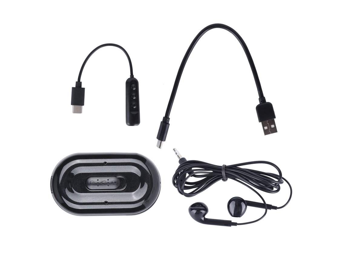 Minigrabadora De Voz Digital Con Activación Y Reproducción Por Voz, 16 Gb, Para Clases, Reuniones Y Entrevistas.