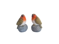 Esculturas de pájaros, adornos de resina estilo animal, decoración del hogar.