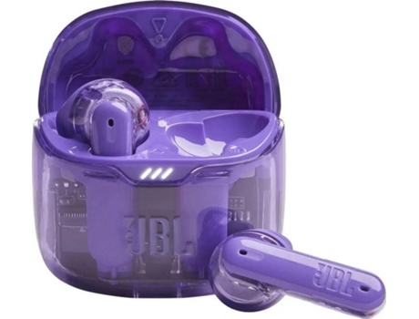 Auriculares Bluetooth True Wireless JBL Tune Flex (In Ear - Micrófono - Transparente)
