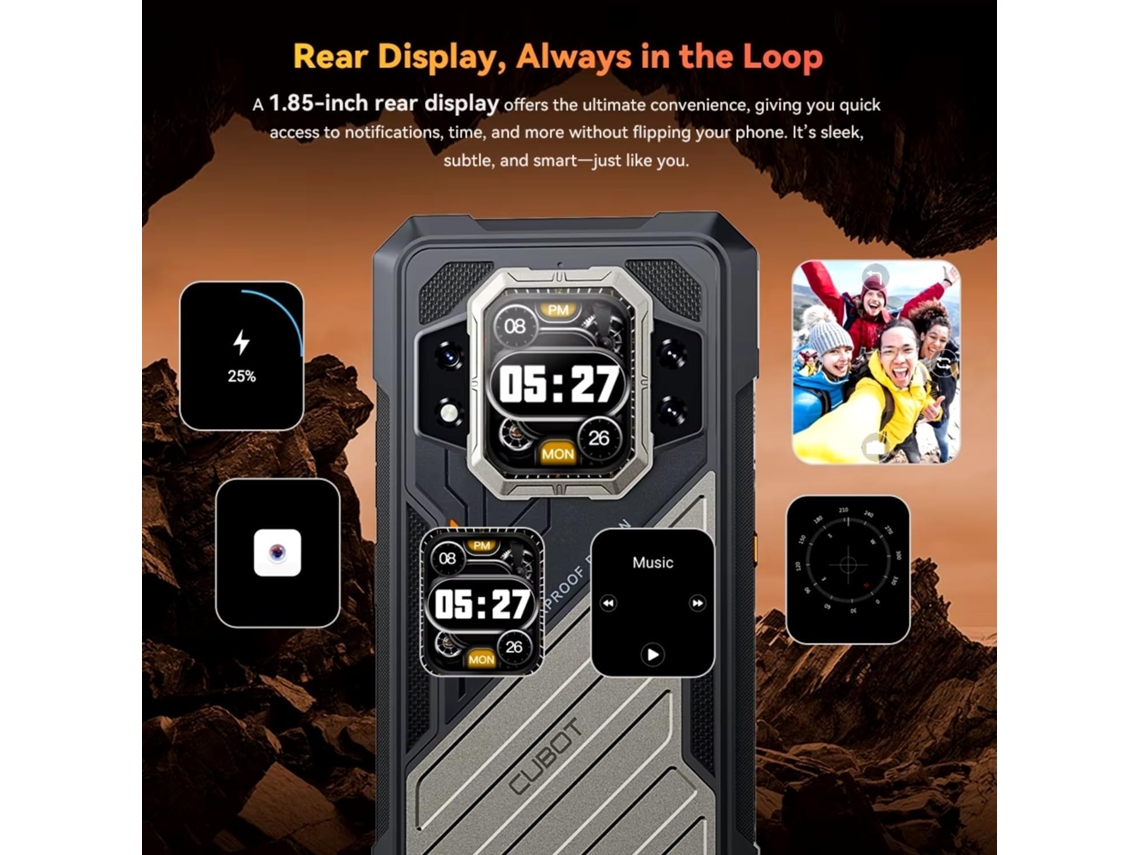CUBOT KINGKONG X ブラック 16GB/256GB Cubot KingKong X 16GB/256GB 6.5´´ Black | Techinn