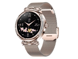 Reloj inteligente para mujer de 1,27 pulgadas con control de salud, resistente al agua y control por voz, Yunzii.
