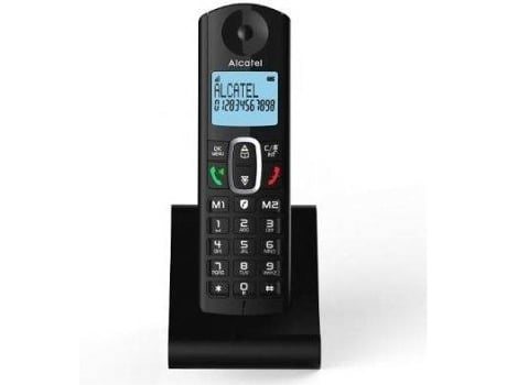 Teléfono Fijo ALCATEL F860 BLK Negro