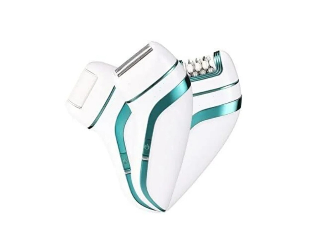 Depiladores Para Mujeres 3 En 1 Depilador Sin Cable Y Kit De Depilación Recargable Para Rostro Bikini Piernas Y Brazos Blanco Yizhood