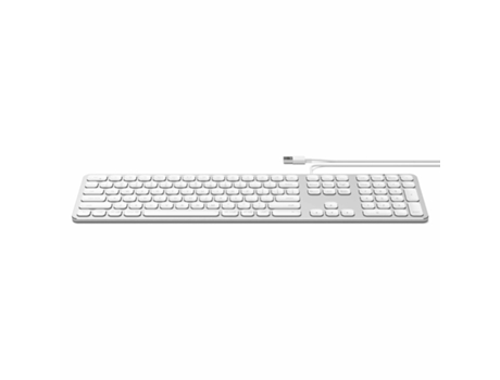 Teclado Usb Qwerty Inglés SATECHI St-Amwks Ee. Uu. Plata SATECHI