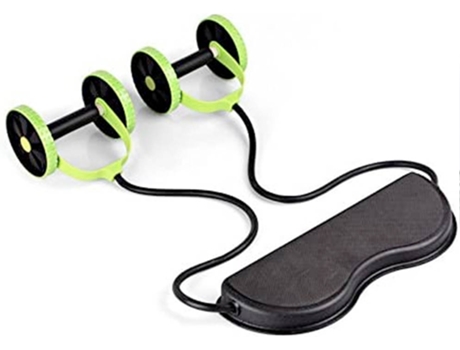 Máquina de Ejercicio Abdominal KLACK con Tapete y Ruedas Revoklackflex
