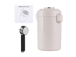 Cafetera Hermética Con Medidor De Humedad Y Válvula De Escape, 600 Ml, Acero Inoxidable 304.