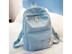 2026-mochila Escolar De Pana Suave Para Adolescentes Y Mujeres Estilo Mochila Rayada Diseño Femenino