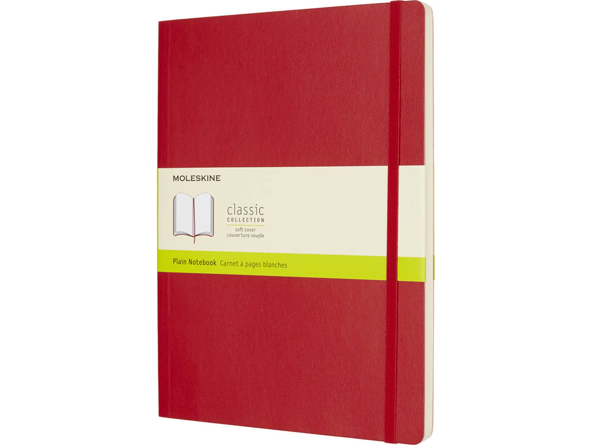 Bloc de Notas MOLESKINE Classic Rojo (Liso)