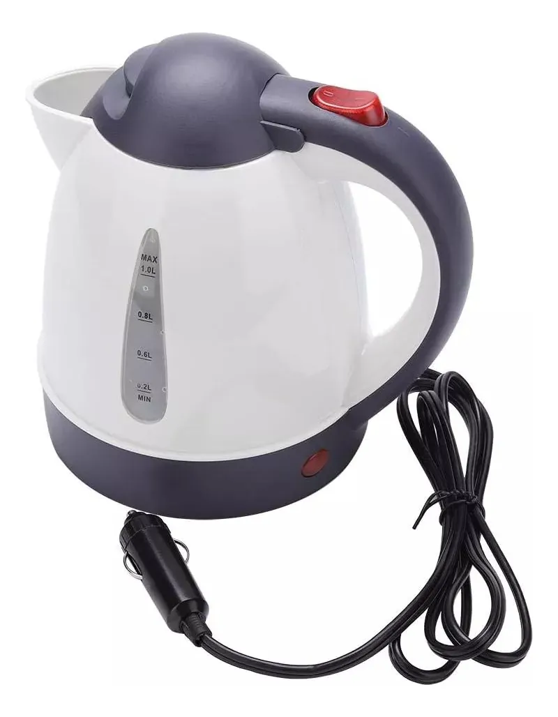 Hervidor eléctrico para coche, termo para café y té, 12 V, Vayotoy