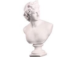 Figura De Resina De David, 19x14x31 Cm, Escultura Decorativa De Yeso Para Decoración De Oficina.