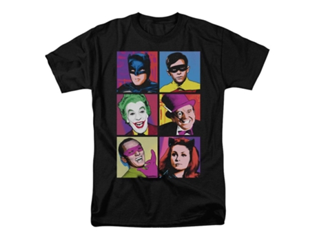 Camiseta ROCKINSTONE Batman Pop Cast (L)