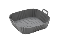 Bandeja/tapete de silicona para freidora de aire, 3 piezas, gris Tommy01. Tienda BEHAPPY EU