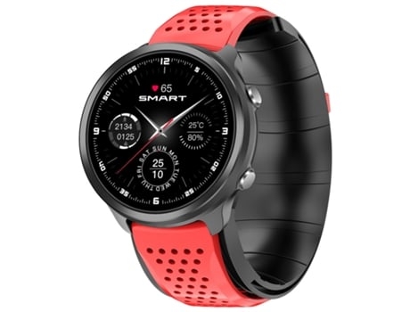 Smartwatches Multifuncionales 1 Pantalla Full Touch Ips HD De 3 Pulgadas 30 Días En Espera Rojo AUJEZON