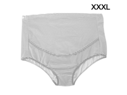 Ats-ropa Interior Maternidad Cintura Alta Algodón Levanta Panza Para Mujeres Embarazadas Gris Xxxl