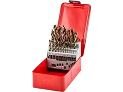 Estuche 25 Brocas Metal FISCHER HSS-Co DIN338 1-13 - 25E
