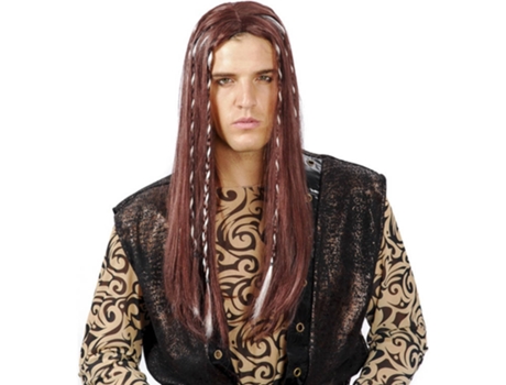 Peluca RUBIES pirata larga adulto