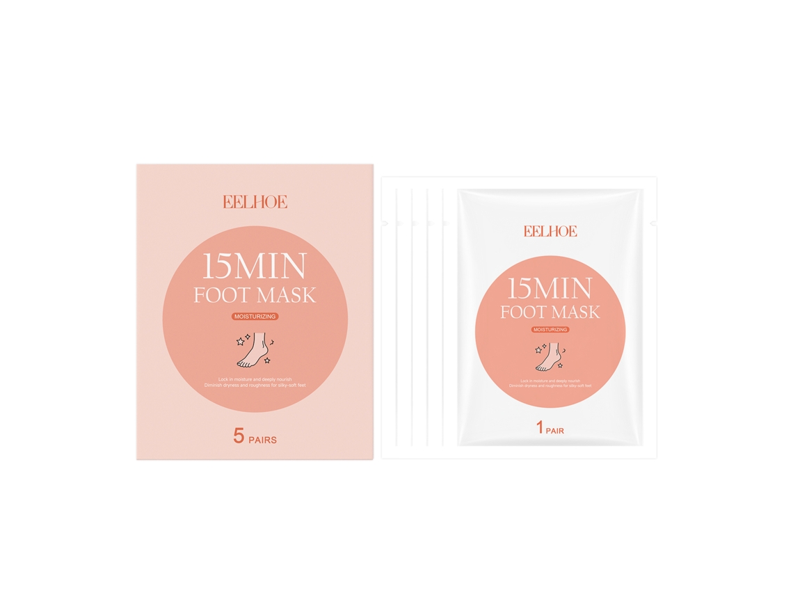 Mascarilla exfoliante e hidratante para pies