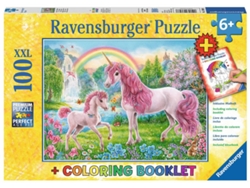 Puzzle RAVENSBURGUER Unicórnios (100 Piezas)