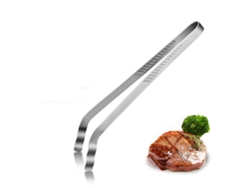 JILLIOPER Pinzas para barbacoa, agarradores de alimentos, pinzas de cocina para cocinar, asar, ensalada, asar, servir