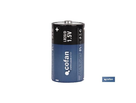Blíster De 2 Pilas Alcalinas Lr20/D Venta Unitaria